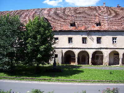 Blick auf das alte Schloss