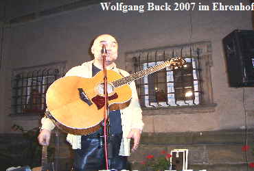 Wolfgang Buck 2007 im Ehrenhof