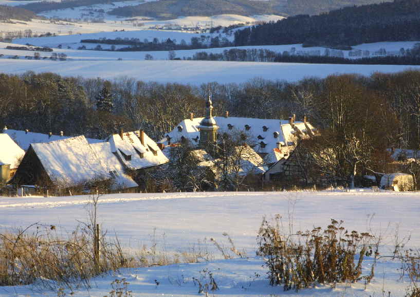 Schloss im Winter vom Steinbruch_2